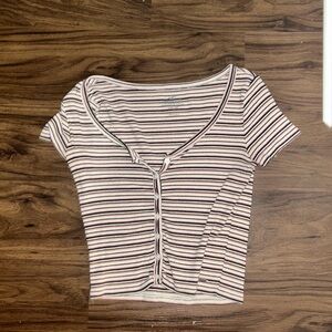 hollister baby tee